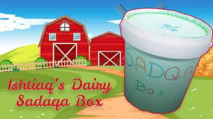Dairy Sadqa box tutorial