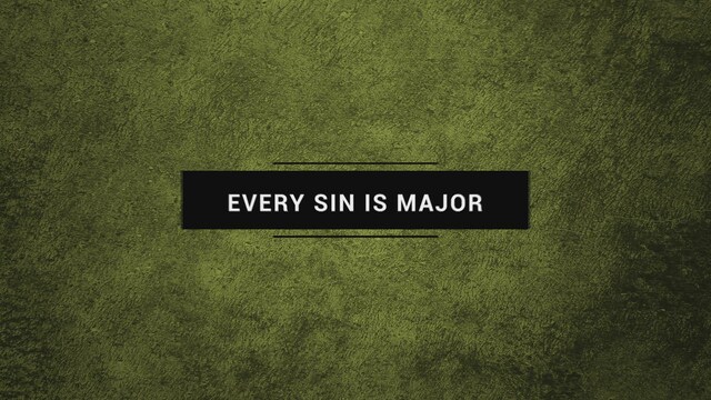 Every Sin is Major | Jalsa Salana UK 2022