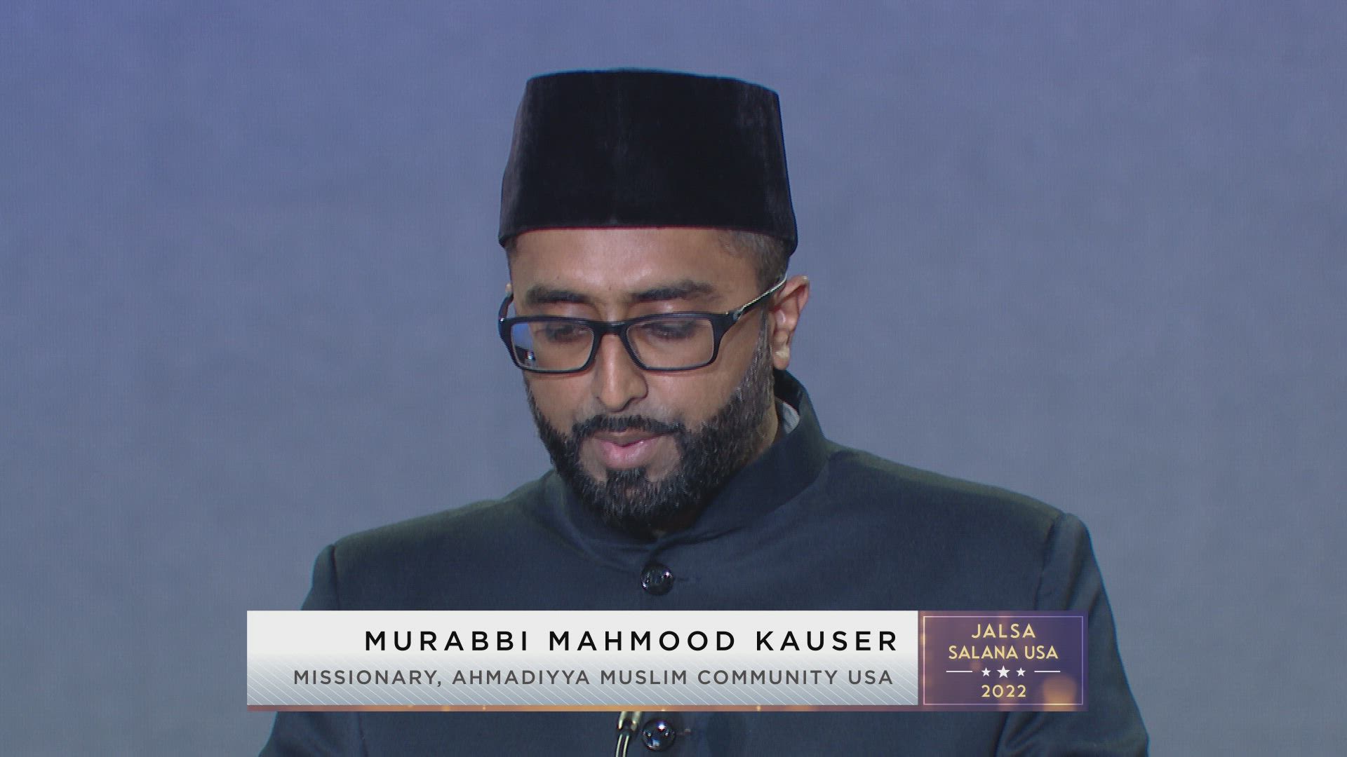 Jalsa Salana USA 2022 English Speech by Mahmood Kausar Sb MTA