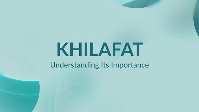 The Importance of Khilafat | Murrabi Jalees Dar | Jalsa Salana UK 2022